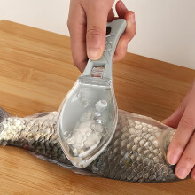 Solzi de pește curățați - perie de răzuire a solzilor de pește, răzuitor de piele de pește, îndepărtător de solzi de pește din plastic,