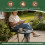 Folding Glass Garden Side Table 50cm 3