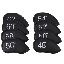 PU Leder Golf Eisen-Schlägerhüllen 8x 48-62 Set