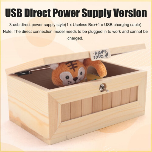 B3 Don'T Touch Useless Box with Attitude Leave Me Alone Surprises Machine-Gags & Practical Joke Decorative & Endless Fun 2
