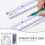 Σετ μοιρογνωμόνιου και πυξίδας, σετ γεωμετρίας για είδη γραφικής ύλης γυμνα 4