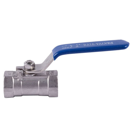 6pcs 1/2 Inch Stainless Steel Internal Thread Lever Handle  Valve 1