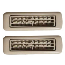 2X Dach-HinterlüFtungsgitter 62985-60010-A0 für Prado GX470 2002-2009, Beige Seitliche LuftauslassdüSe 06298560010