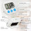 Magnetic Kitchen Timer Clock 4 Pcs,minute Cooking Timer,digital Minute Countdown Timer 3