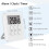 Digital Kitchen Timer with Mutelound Alarm ,3 in 1 Multifunctional Clock Alarm Count Updown Timer,24-hours Memory Function Magneti 3