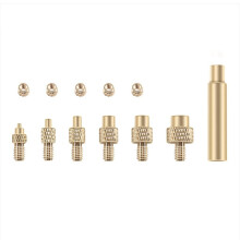Kit D'Embouts de Fer à Souder à Insertion Chauffante pour Imprimante 3D, Filetage en Laiton, Ensemble D'Outils de Soudage à Chaud