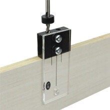 1/2Inch Houtbewerking Rechte Perforatie Locator Zijgat Ponsen Locator Verticale Puncher Kit DIY Houtbewerking Gereedschap
