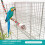 Παιχνίδι Bungee Bird με σχοινί 4234 ιντσών, σπειροειδής σκάλα από σχοινί βαμβακιο 4