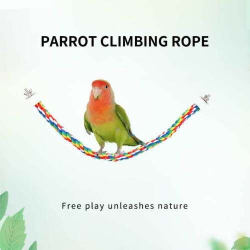Παιχνίδι Bungee Bird με σχοινί 4234 ιντσών, σπειροειδής σκάλα από σχοινί βαμβακιο 2