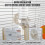 Distributore automatico di acqua per uccelli, 2 pezzi da 150 ml, dispenser automatico di acqua e cibo per pappagalli, abbeveratoio per 3