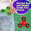 Παιχνίδι Fidget Spinner 5 τεμαχίων χύμα για παιδιά και ενήλικες, σετ αισθητηριακώ 2