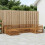 VidaXL vidaXL Outdoor-Sofagarnitur 6 stk. Natur 1