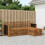 VidaXL vidaXL Outdoor-Sofagarnitur 4 stk. Natur 1