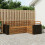 VidaXL vidaXL Outdoor-Sofagarnitur 4 stk. Natur Polyester 1