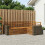 VidaXL vidaXL Outdoor-Sofagarnitur 4 stk. Natur Polyester 1