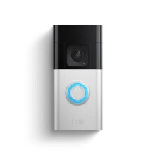 Ring Battery Doorbell Plus 1536p HD WiFi Video Night Vision Camera Satin Nickel