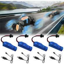 4Pcs 3.7V 800mAh Li-ion Rechargeable Battery For RC Car Boat Ship Model Toys NEW