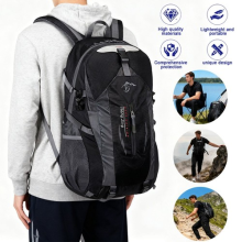 40L Backpack Rucksack Large Mens Womens Bag Travel Work Hiking School Sports