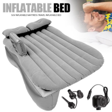 Inflatable Car Air Bed Back Rear Seat Rest Foldable Mattress Travel Camping UK