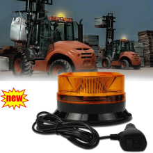UK 12V/24V Roof Recovery Light Bar Amber Warning Strobe Flashing Beacon Magnetic