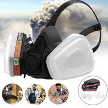 5N11 6200 Full Face Gas Mask Chemical Paint Spray Vapor Respirator  Reusable NEW