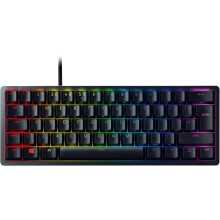 Razer Huntsman Mini (Purple Switch) - 60% Gaming Keyboard APT Clicky UK Black