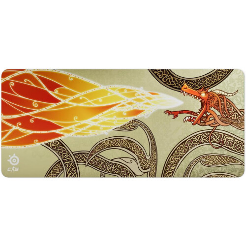 SteelSeries SteelSeries QcK Gaming Mousepad - CS2 Dragon Lore Full Desk Gaming Surface Pad