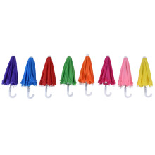 8x Puppen-Regenschirm Miniatur Zubehör für Kinder