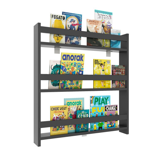 (Matt, Wood) Children's Shelf Bookcase Shelf Kidos
