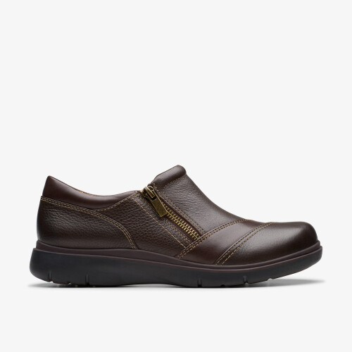 Clarks Certina Pure Dark Brown Lea