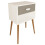 (Matt, Modern/Contemporary) Wooden side table bedside table Singol XL 1