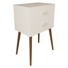 (Matt, Modern/Contemporary) Wooden side table bedside table Singol XXL