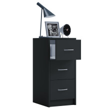 (Matt, Modern/Contemporary) Wooden bedside table drawer Boxal Maxi