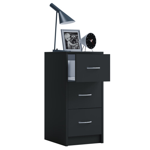 (Matt, Modern/Contemporary) Wooden bedside table drawer Boxal Maxi