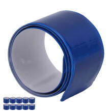 Sport Reflektierendes Armband Set 10 Stück Blau