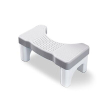 Tabouret de Merde de Toilette Accroupi, Tabouret de Merde en Plastique Portable pour Adulte, Tabouret de Merde de Toilette pour Adulte, Tabouret de
