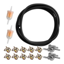 Fuel Hose Kit for Small Engines Scooters ATVs Bikes Go-Karts Snowmobile Motorcycle Gas Fuel Hose