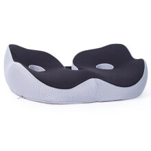 Cuscino per Seduta A Forma di U Adatto per Sedia Cuscino per Auto Ufficio Coccige Cuscino per Sedia Relax Cuscino per Seduta Nero