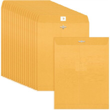 Clasp Envelopes 50 Count-9x12 Inch Envelopes with Clasp Closure - for Home,Office,Business,Legal or School