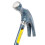 STANLEY (454g, Blue/Yellow/Black) Stanley Bluestrike Claw Hammer 4