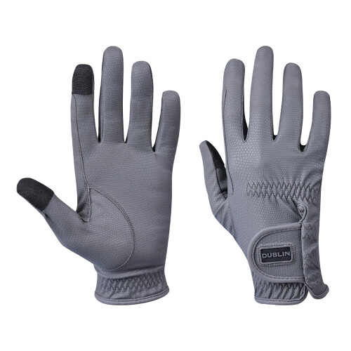 Dublin (S, Grey) Dublin Childrens/Kids Everyday Riding Gloves 2