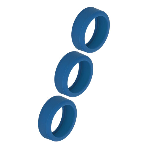Silikon Ringcover 3 Stück M Dunkelblau für Smart 1