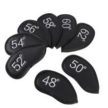 Eisen Schlägerhauben 8-tlg Set PU Klettverschluss