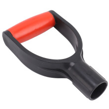 Schaufelgriff silikonverstärkt D-Form 32mm