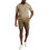 Ted Baker (S, Olive) Ted Baker Mens Geometric Regular Polo Shirt 4