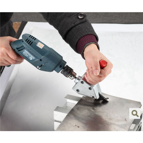 2X Draht-Blechschneider Elektrischer Scherenschneider Edelstahl-Blechschneider 2