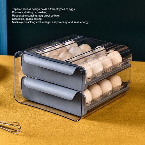 Kühlschrank Eierbehälter 32er Transparent