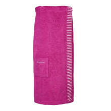 Schiesser Saunatuch Rom - 75 x 200 cm - Fuchsia