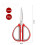 Stainless Steel Multipurpose Cutting Sharp Kitchen Scissors Fabric Scissors for Household,diy Paper Cutting Tool,cooking Shears fo 4
