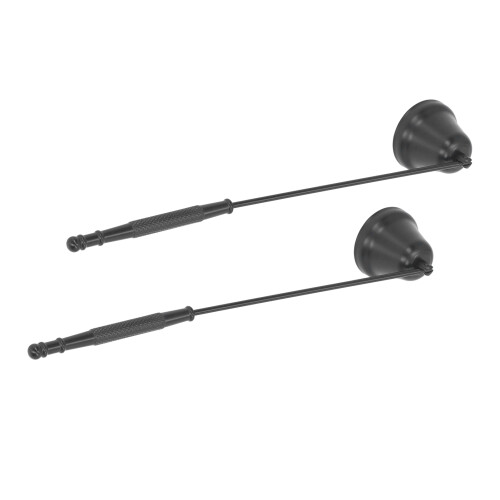 Flammenlöscher Kerze Metall lang Griff 2 Stück Set 1